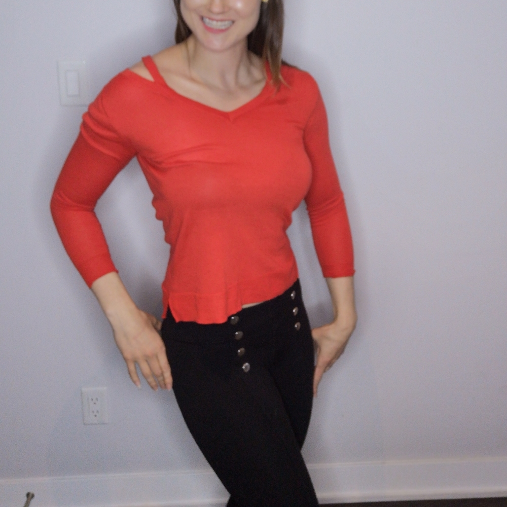 Light Weight Beautiful Redy Orange Long Sleeve